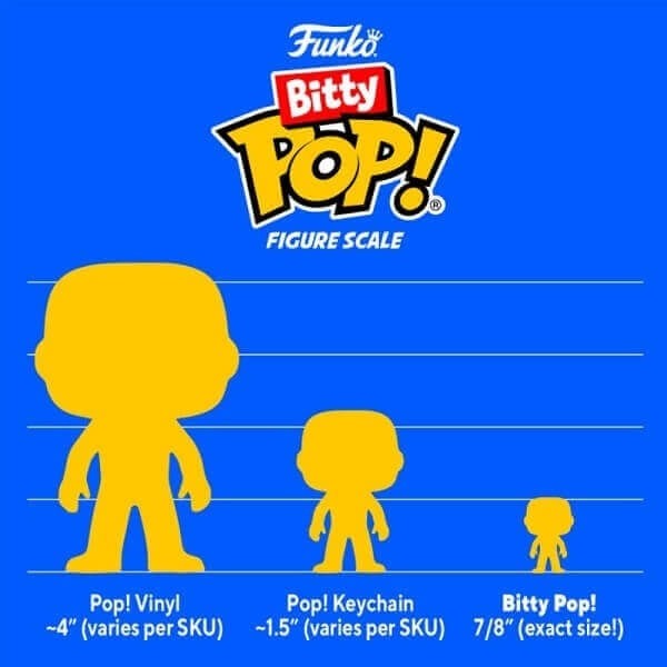 Funko Bitty POP! Disney - Sorcerer Mickey, Dale, Princess Minnie & Chase Mystery 4-Pack Vinyl Figures