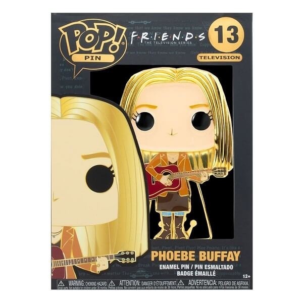 Funko Pop Pins Television Friends - Phoebe Buffay 13 Large Enamel Pin