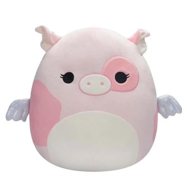 Jazwares Λούτρινο Squishmallow Peety the Flying pig 30εκ.