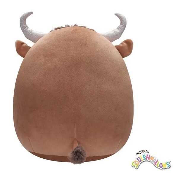 Jazwares Λούτρινο Squishmallow Shep the Brown Spotted Bull 30εκ. 