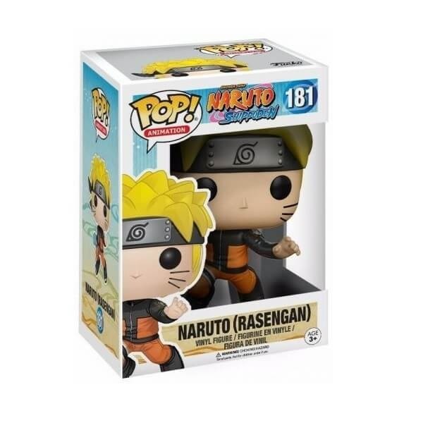 Funko POP Animation Naruto Shippuden - Naruto (Rasengan) 181 Vinyl Figure