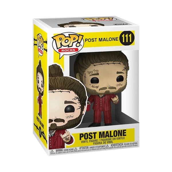 Funko POP Rocks Post Malone - Post Malone 111 Vinyl Figure