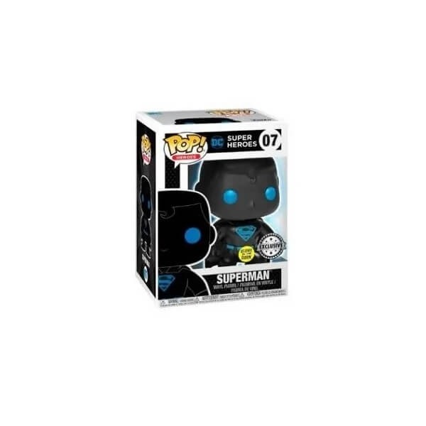 Funko POP Heroes DC Super Heroes - Superman GiTD 07 Vinyl Figure Special Edition Exclusive