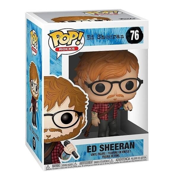 Funko POP Rocks Ed Sheeran - Ed Sheeran 76 Vinyl Figure