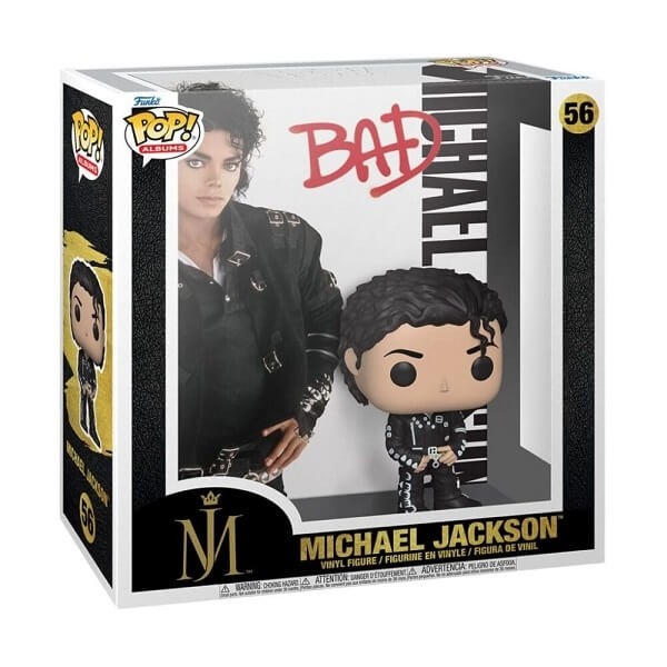 Funko POP Albums Michael Jackson - Bad 56 Vinyl Figure 