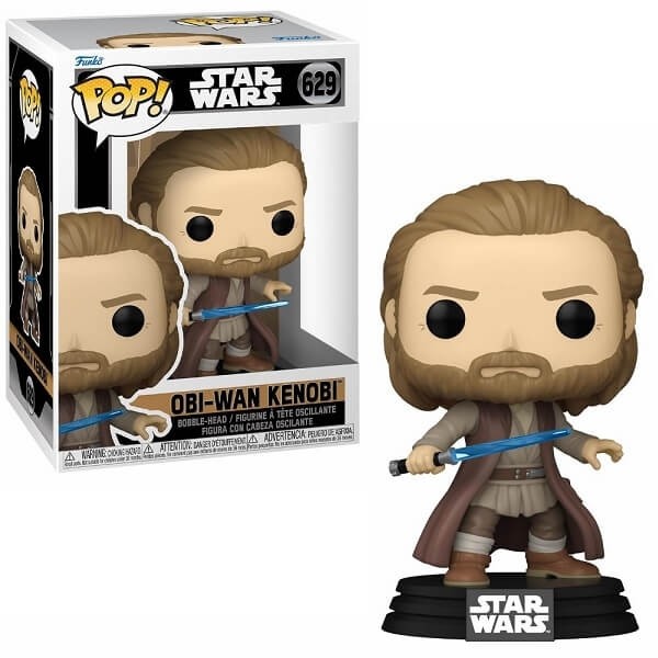 Funko POP Movies Star Wars - Obi-Wan Kenobi 629 Bobble-Head