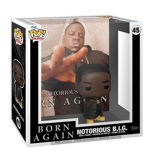 Funko POP Albums Notorious B.I.G. - Born Again 45 Vinyl Figure