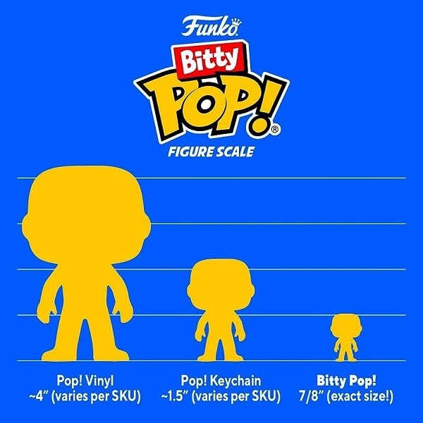 Funko Bitty POP! Disney Princess - Rapunzel, Merida, Moana & Chase Mystery 4-Pack Vinyl Figures