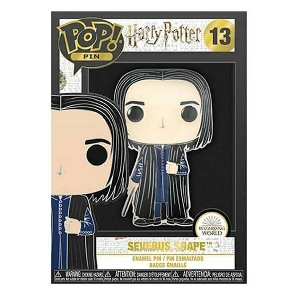 Funko Pop Pins Movies Harry Potter - Serverus Snape 13 Large Enamel Pin