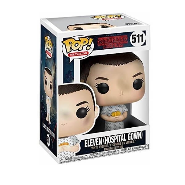 Funko POP Television Stranger Things - Eleven (Hospital Gown) 511 Vinyl Figure