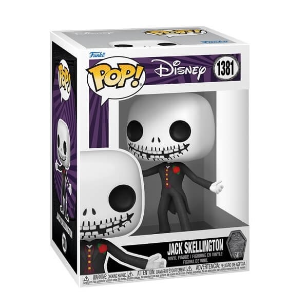 Funko POP Disney Nightmare Before Christmas 30th Anniversary - Jack Skellington 1381 Vinyl Figure 