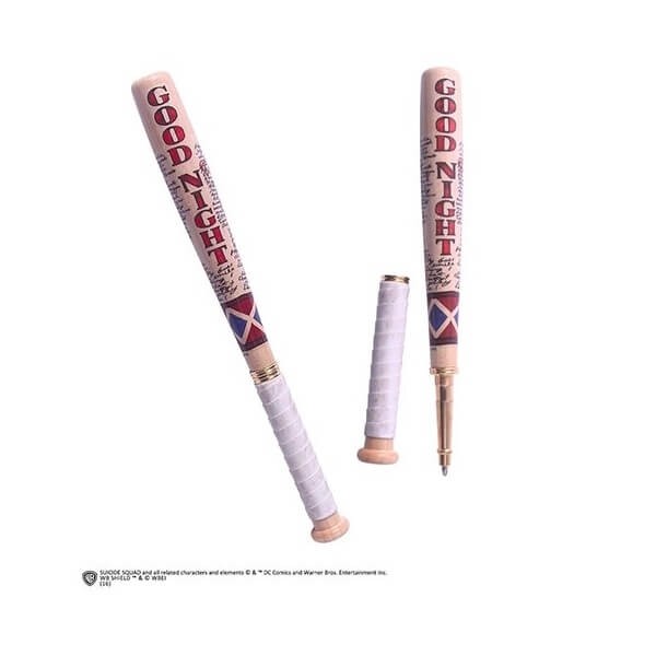 The Noble Collection Suicide Squad Harley Quinn Στυλό Ballpoint με Μπλε Mελάνι 