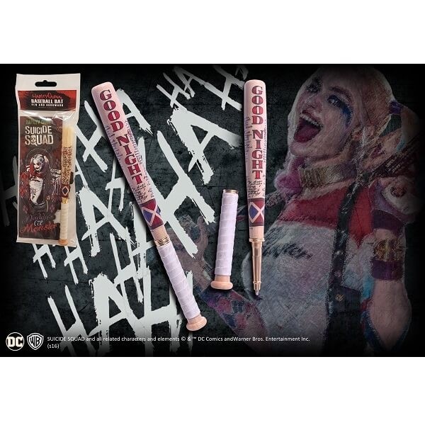 The Noble Collection Suicide Squad Harley Quinn Στυλό Ballpoint με Μπλε Mελάνι 