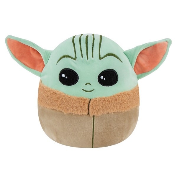 Jazwares Λούτρινο Squishmallow Star Wars Grogu 25εκ.