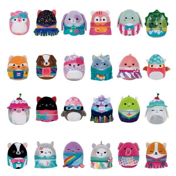 Jazwares Λούτρινο Squishville by Squishmallows Mini Mystery Series 6 5εκ.