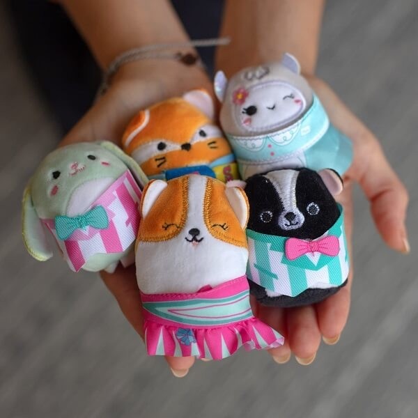 Jazwares Λούτρινο Squishville by Squishmallows Mini Mystery Series 6 5εκ.