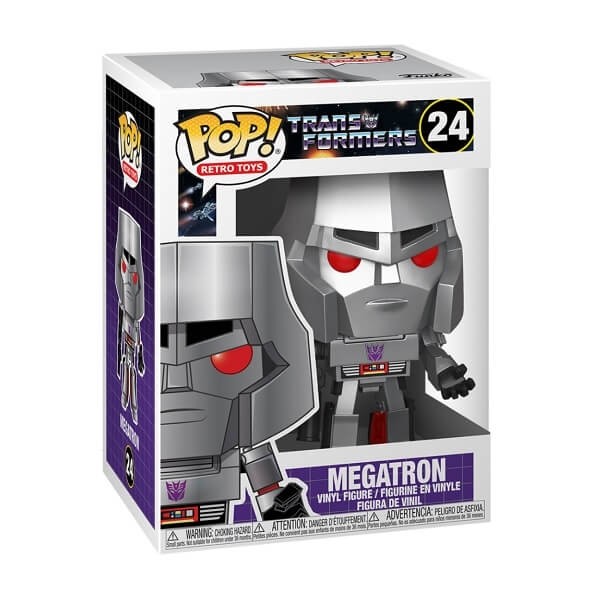 Funko POP Retro Toys Transformers - Megatron 24 Vinyl Figure
