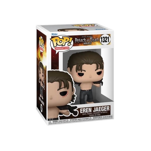 Funko POP Animation Attack on Titan - Eren Yeager 1321 Vinyl Figure