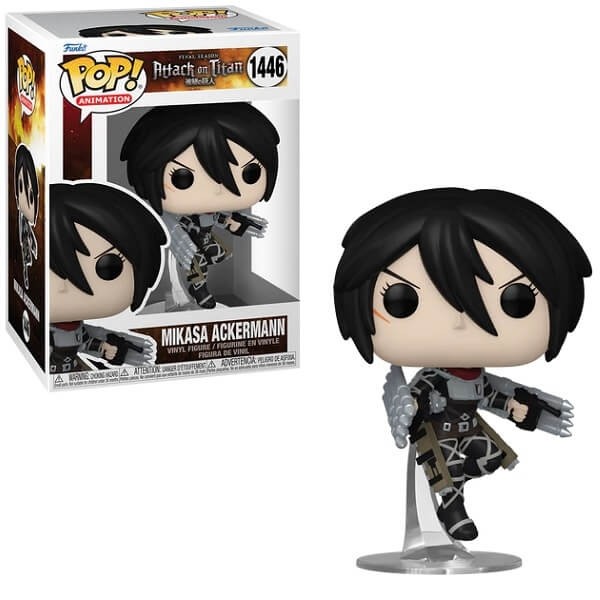 Funko POP Animation Attack on Titan - Mikasa Ackerman 1446 Vinyl Figure