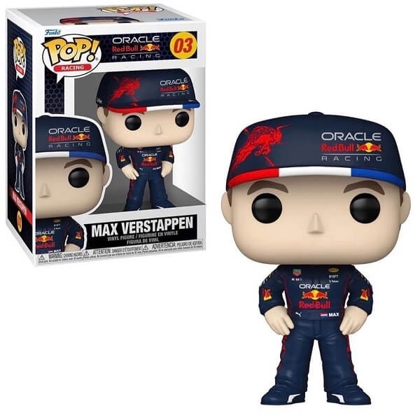 Funko POP Racing Oracle Red Bulln Racing - Max Verstappen 03 Vinyl Figure