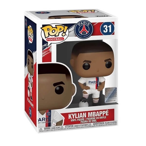 Funko Pop Football PSG - Kylian Mbappe 31 Vinyl Figure