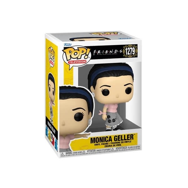 Funko POP Television Bundle of 2 Friends - Monica Geller 1279 & Chase Vinyl Figures