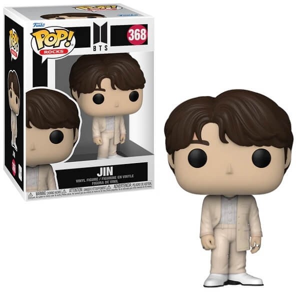 Funko POP Rocks BTS - Jin 368 Vinyl Figure