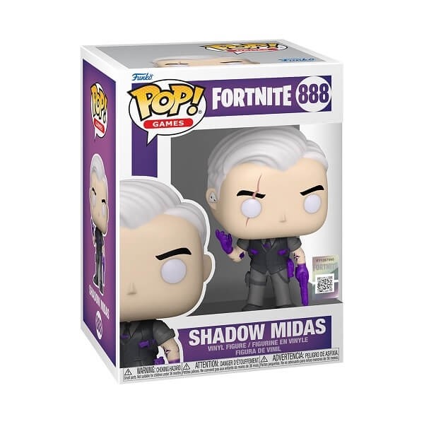 Funko POP Games Fortnite - Shadow Midas 888 Vinyl Figure