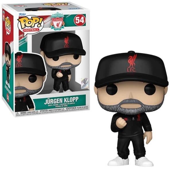 Funko Pop Football Liverpool - Jurgen Klopp 54 Vinyl Figure