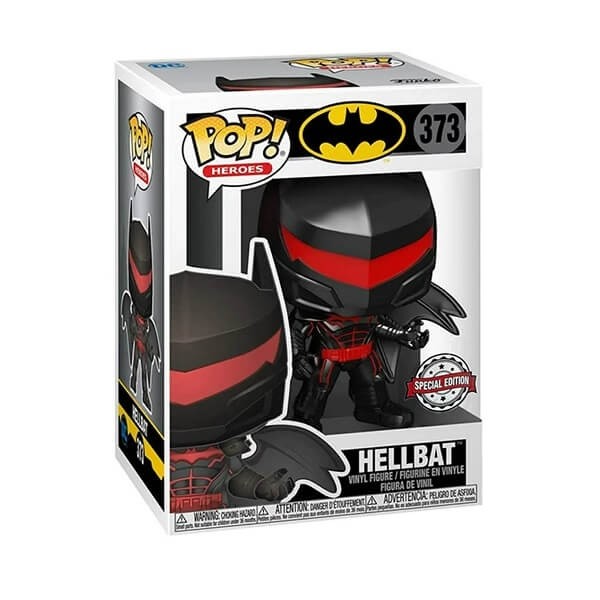 Funko POP Heroes Batman - Hellbat 373 Vinyl Figure Special Edition Exclusive