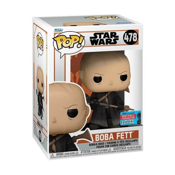 Funko POP Star Wars - Boba Fett 478 Bobble-Head Special Edition 2021 Fall Convention Exclusive