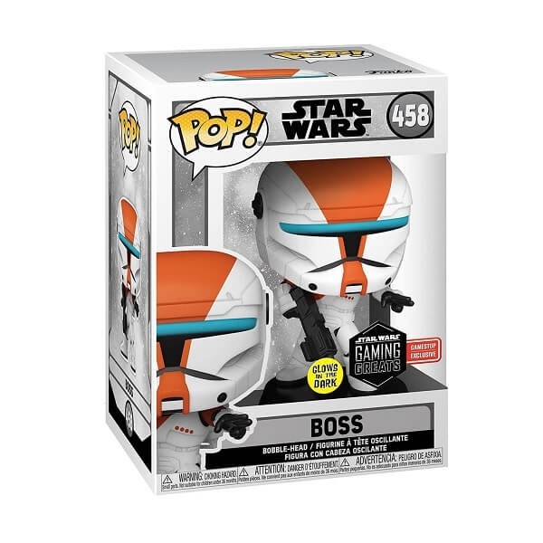 Funko POP Star Wars - Boss 458 GiTD Bobble-Head Special Edition Exclusive