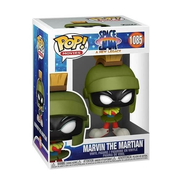 Funko POP Movies Space Jam 2 - Marvin the Martian 1085 Vinyl Figure