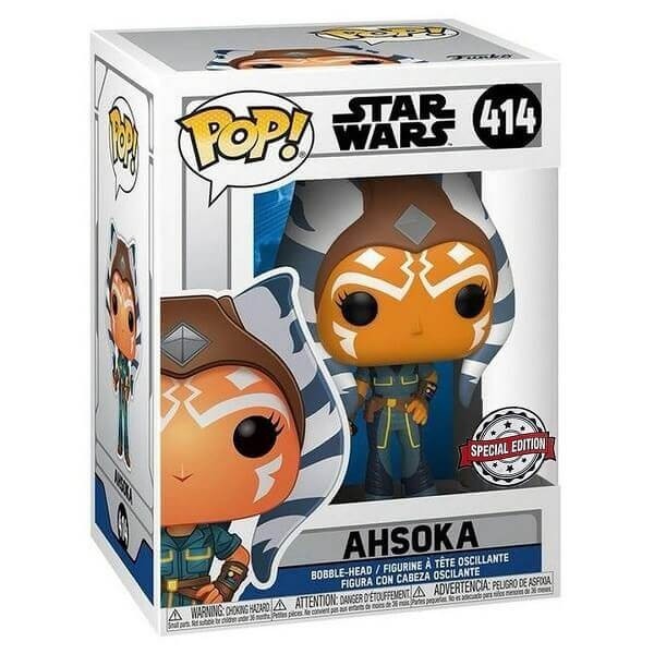 Funko POP Movies Star Wars - Ahsoka 414 Bobble-Head Special Edition Exclusive