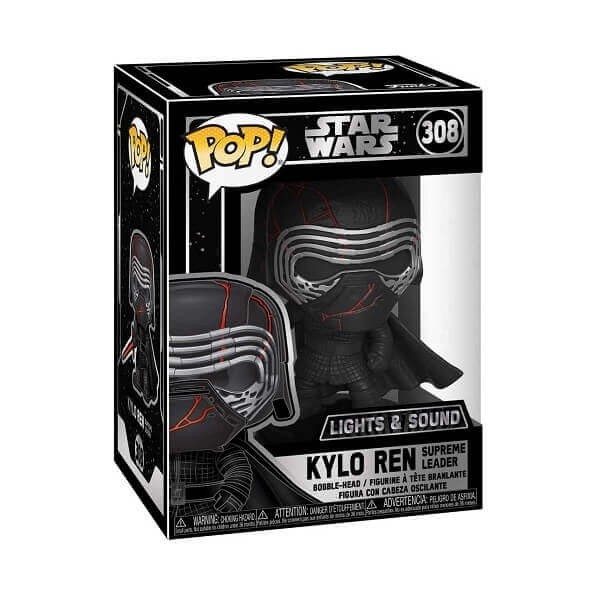 Funko POP Movies Star Wars - Kylo Ren Supreme Leader 308 Lights & Sound Bobble-Head