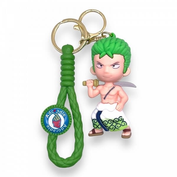3D Μπρελόκ Σιλικόνης One Piece - Roronoa Zoro 8 εκ.