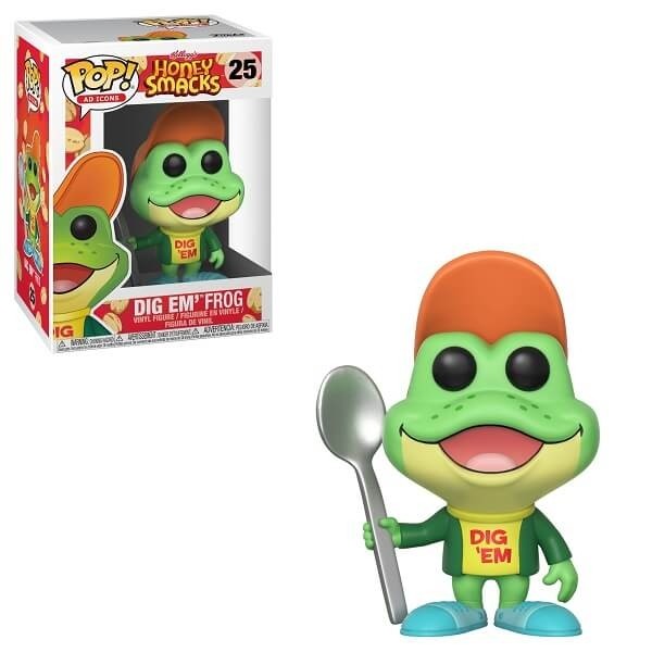 Funko POP Ad Icons Kellogg's Honey Smacks - Dig'em Frog Vinyl Figure