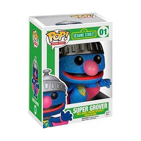 Funko POP Sesame Street - Super Grover 01 Vinyl Figure