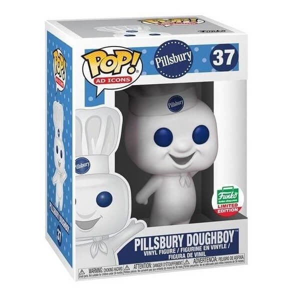 Funko POP Ad Icons Pillsbury - Pillsbury Doughboy 37 Vinyl Figure Funko Shop Exclusive
