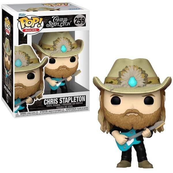 Funko Pop Rocks Chris Stapleton - Chris Stapleton 259 Vinyl Figure