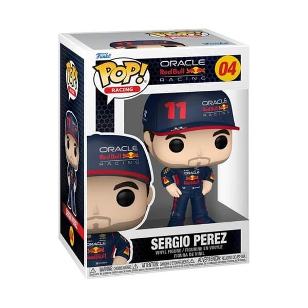 Funko POP Racing Oracle Red Bull Racing - Sergio Perez 04 Vinyl Figure