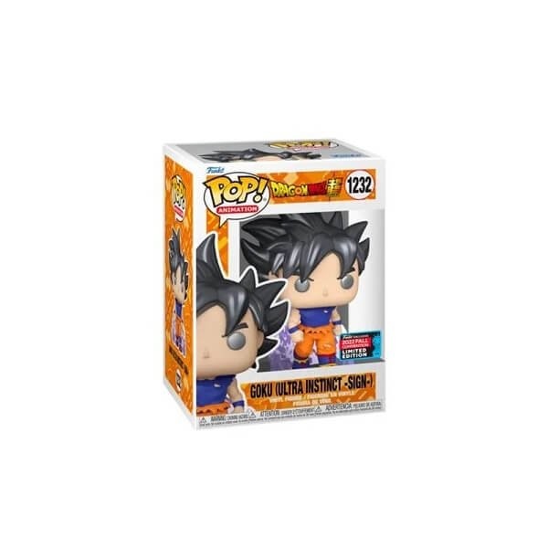 Funko POP Dragon Ball Super - Goku (Ultra Instinct -Sign-) 1232 Vinyl Figure Special Edition Exclusive NYCC 2022