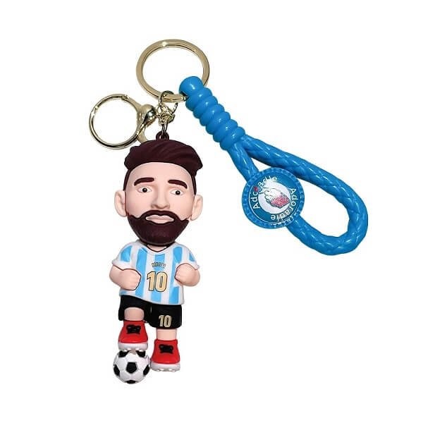 3D Μπρελόκ Σιλικόνης Football Stars - Messi 8 εκ.