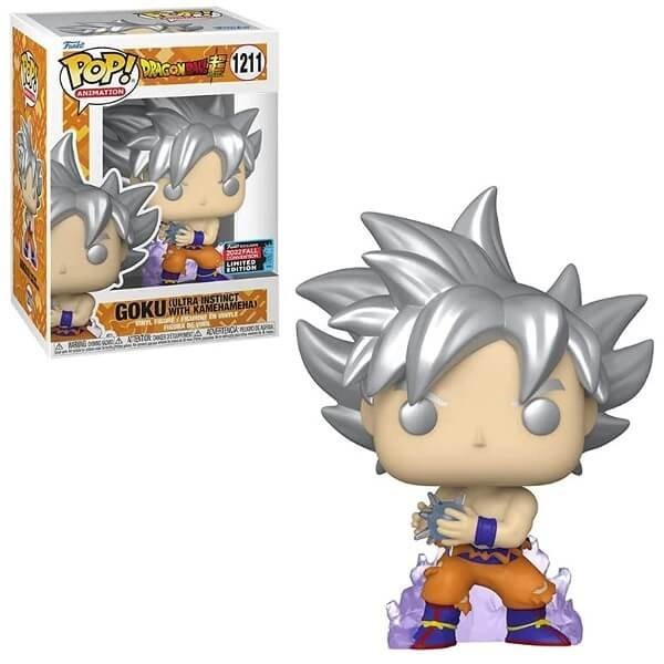 Funko POP Dragon Ball Super - Goku (Ultra Instinct with Kamehameha) 1211 Vinyl Figure Special Edition Exclusive NYCC 2022