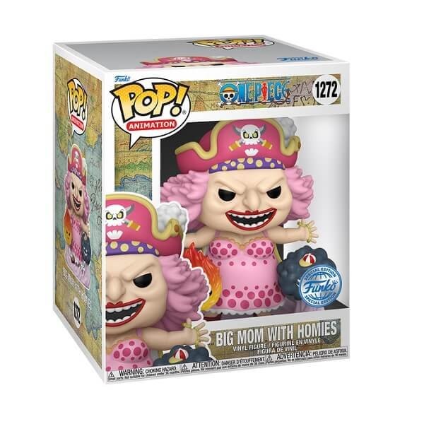 Funko Pop One Piece - Big Mom with Homies Supersized 1272 Vinyl Figure Special Edition Exclusive