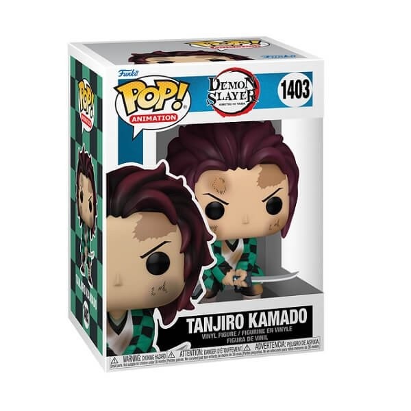 Funko POP Animation Demon Slayer - Tanjiro Kamado 1403 Vinyl Figure