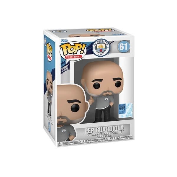 Funko Pop Football Manchester City - Pep Guardiola 61 Vinyl Figure