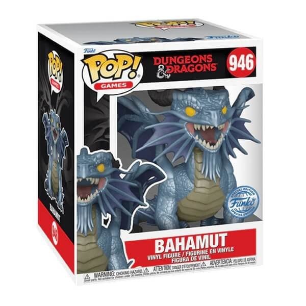 Funko POP Games Dungeons & Dragons - Bahamut Metallic 946 Super-sized Vinyl Figure Special Edition Exclusive