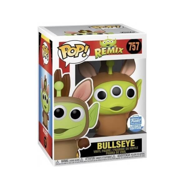 Funko POP Disney Pixar Alien Remix - Bullseye 757 Vinyl Figure Damaged Box