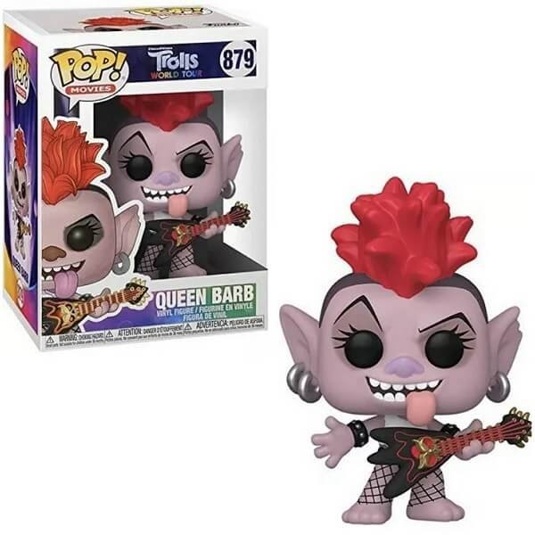 Funko POP Movies Trolls World Tour - Queen Barb 879 Vinyl FigureFunko POP Movies Trolls World Tour - Queen Barb 879 Vinyl FigureFunko POP Movies Trolls World Tour - Queen Barb 879 Vinyl Figure